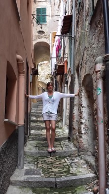 Public street in the old section of San Remo. Kind of blurs the lines between what is "inside" and what is "outside."