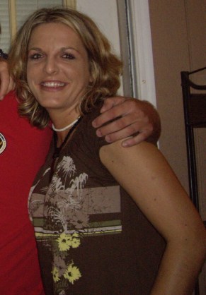 September 20, 2008 Barbara Struncova with friends on the night before she left for Costa Rica 